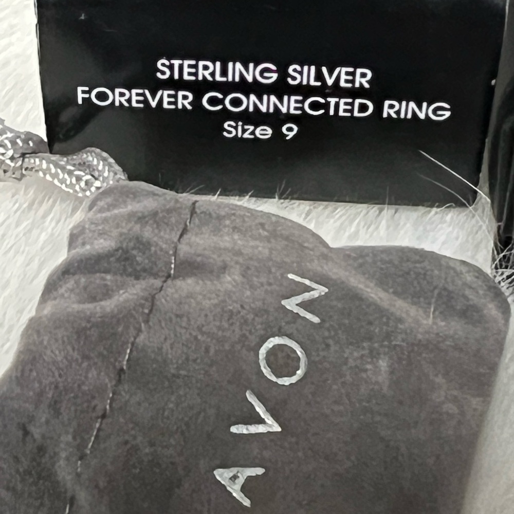 Avon Silver Forever Connected Ring - image 5